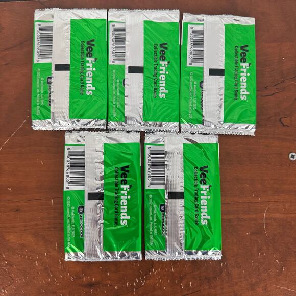 Veefriends Compete & Collect Sealed Pack Series 2 Cards - ZeroCool - 1 Pack per - Picture 2 of 2